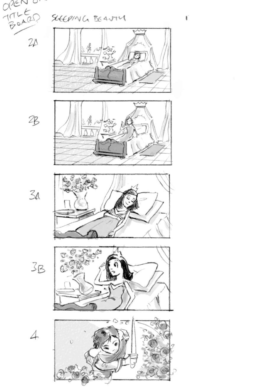 douglas ingram, storyboard art, cif household commercial