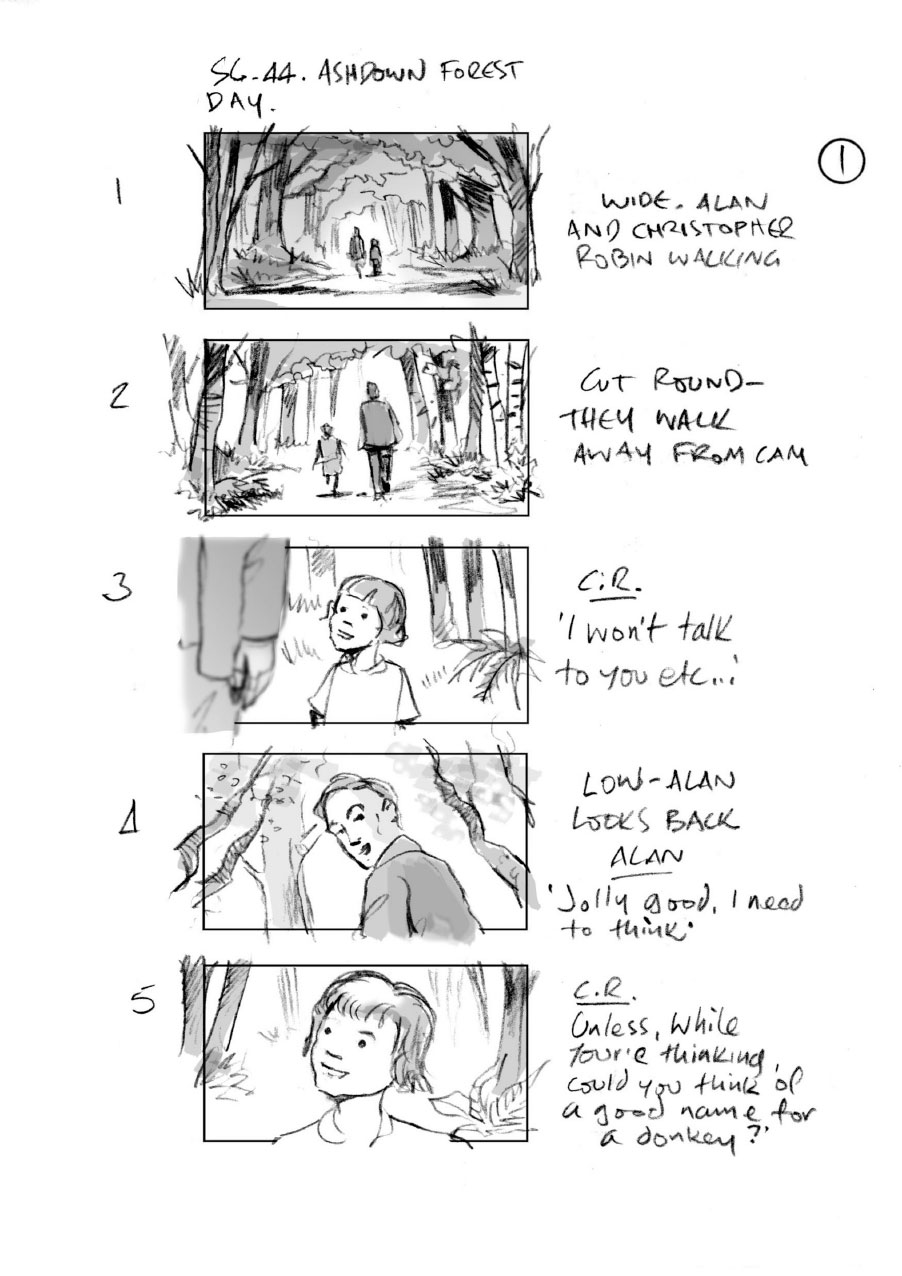 douglas ingram, storyboard art, christopher robin