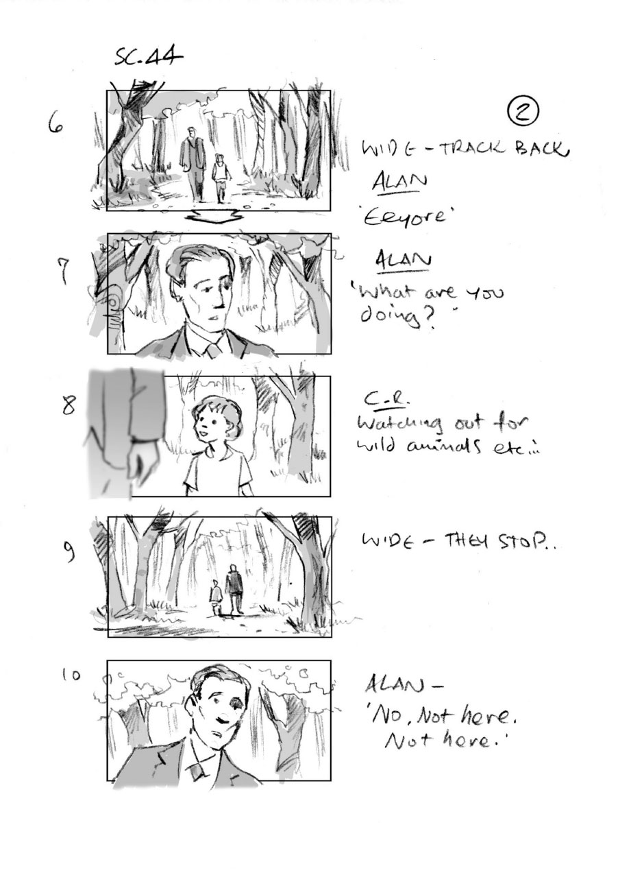 douglas ingram, storyboard art, christopher robin