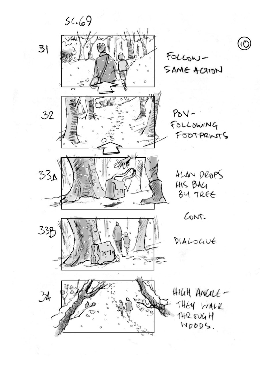 douglas ingram, storyboard art, christopher robin