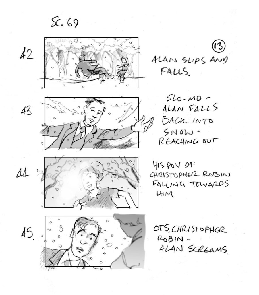 douglas ingram, storyboard art, christopher robin