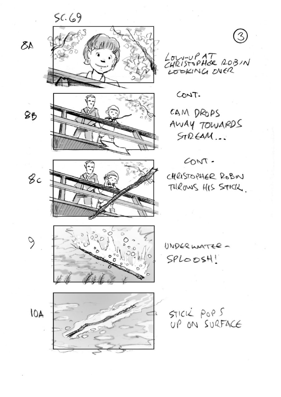 douglas ingram, storyboard art, christopher robin