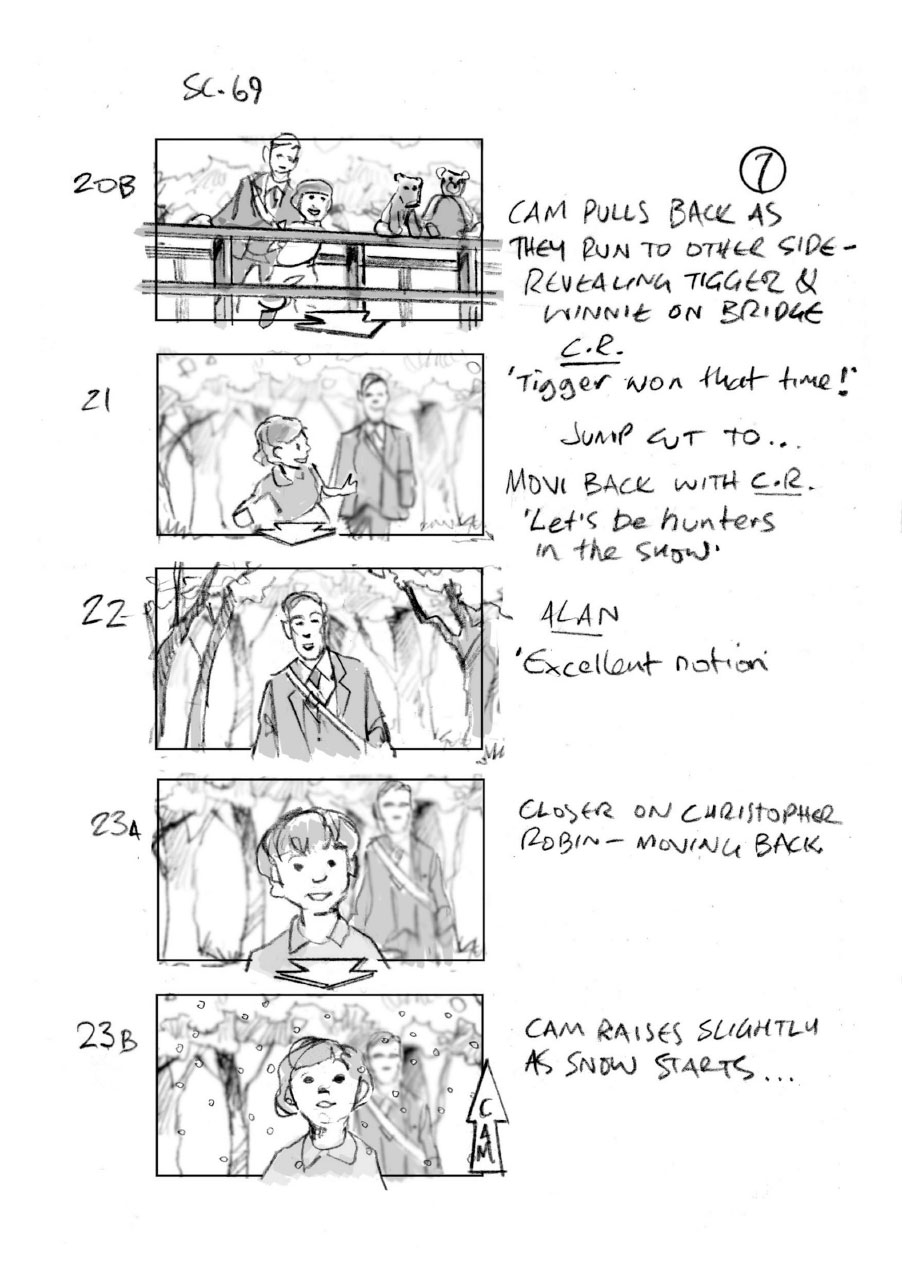 douglas ingram, storyboard art, christopher robin