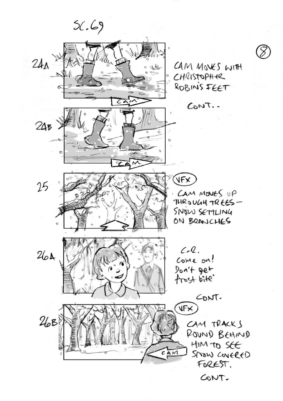 douglas ingram, storyboard art, christopher robin