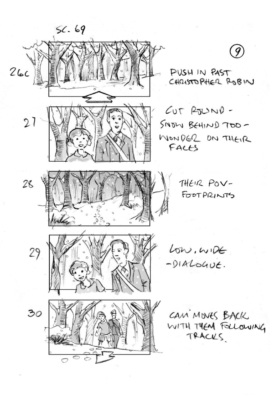 douglas ingram, storyboard art, christopher robin