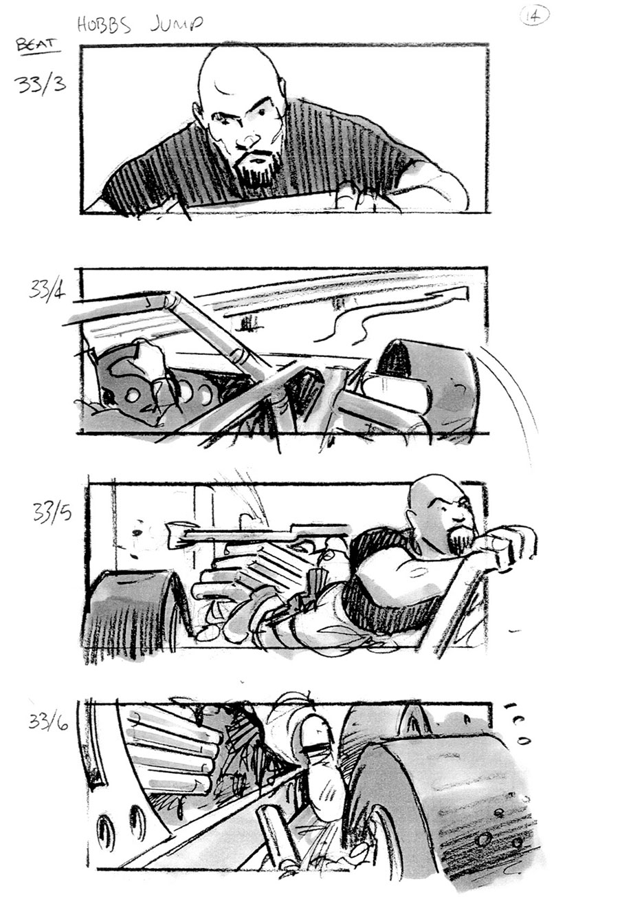 douglas ingram, storyboard art, fast & furious 6